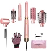 Mythsight StyleVibe 6-in-1 Air Styler with Hair Dryer & Auto-Wrap Curl L/R | Blow Dryer Brush, Th...