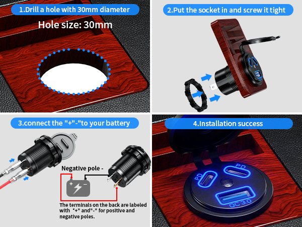 usb outlet 12v