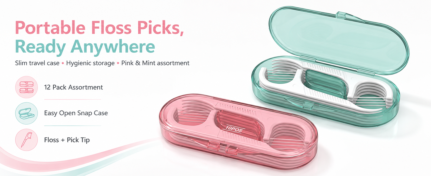 floss dental items picks teeth dollar under flosser flossers toothpicks oral free travel