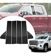SKYLOTEC Window Pillar Cover Sticker for Chevy Silverado 2019-2023 | for Chevrolet Silverado Acce...