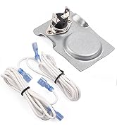 Hiorucet Yiming Magnetic Thermostat Switch with High Temperature Resistant Wire for Fireplace Blo...