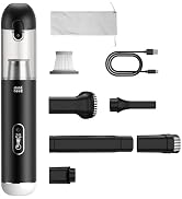 Car Vacuum Portable Cordless - 20000PA High Power Handheld Vacuum Cordless with LED Display, 2.5H...