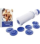 Churrera Churro Maker by StarBlue with FREE Recipe e-Book - Easy tool for Deep Fry churro in 8 di...