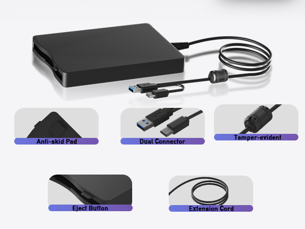 3.5 Floppy Drive USB External