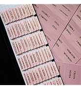UPAFEXXI-Leather Bible Tabs, Bible Tabs for Women and Men(Gold Foil Lettering) Large Print Sticke...