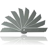 30-Pack 25MM Utility Knife Blades, Slitting Blades, Office Knife SK5 Blades for Retractable Box C...