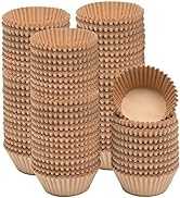 1000pcs Natural Cupcake Liners Muffin Linner No Smell, Food Grade Baking Cups(Standard Size)