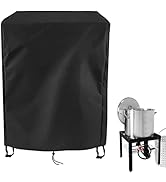 Guisong Turkey Fryer Cover for CreoleFeast/King Kooker, Waterproof Crawfish Boiler Cover for Outd...