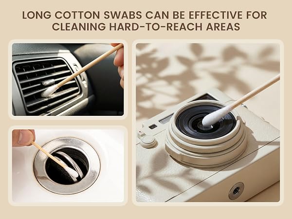 long cotton swabs for daily life