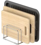 KORRTFID Cutting Board Holder Stand, Chopping Board Storage Rack, Cutting Board Organizer, 304 St...
