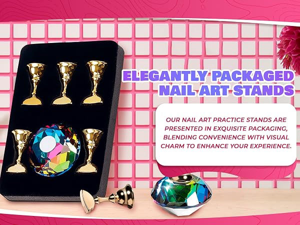 Nail Art Practice Stands