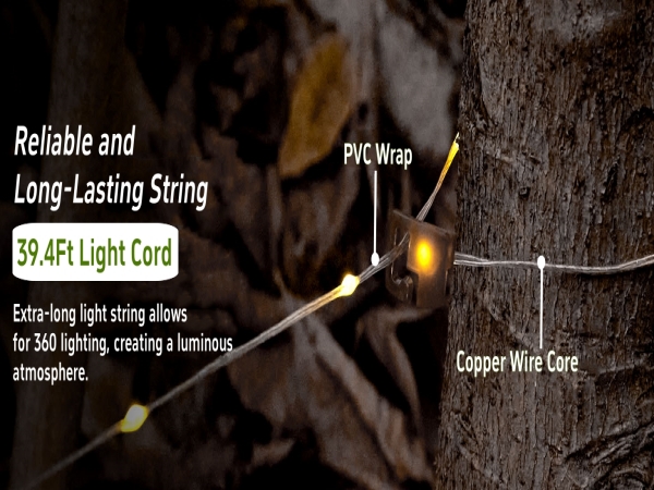 camp lamp string lights