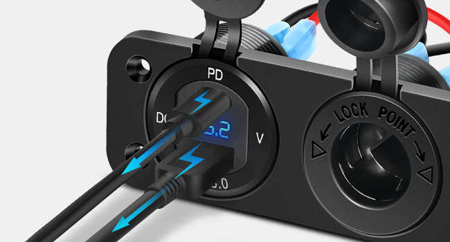 PD Type C and USB Charger