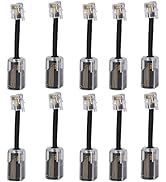 Telephone Cord Detangler, Anti-Tangle Telephone Handset Cable 360 Degree Rotating Landline Swivel...