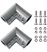 VIVIDA 1-3/8" Chain Link Gate Corner, Aluminum Fence Gate Elbow 90 Degree, 1-3/8" Chain Link Fenc...