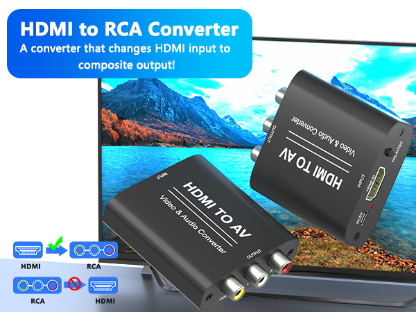 hdmi to rca converter