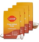 Lume Triple Milled Bar Soap - Rich Moisture & Gentle Cleansing - Paraben Free, Phthalate Free, Sk...