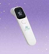 Amplim Non-Contact Forehead Thermometer for Kids and Adults - Touchless Digital Fever Thermometer...