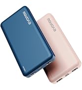 Evopow 2-Pack Portable Charger, Slimmer 10000mAh Power Bank, USB C in&Out Fast Charging Battery P...