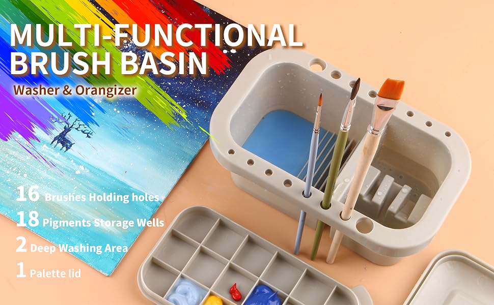 Multi-functional washers and orangizer
