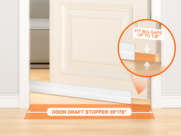 door draft stopper