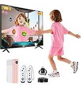 Motion Gaming Console with 28 Games, 2 Wireless Controllers, –Interactive Indoor Play Family Fun ...