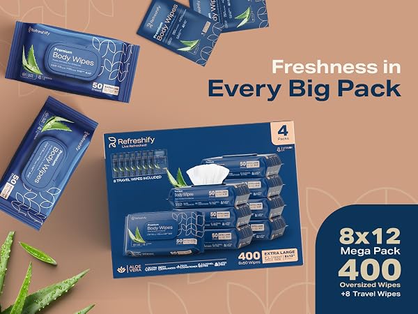 premium body wipes