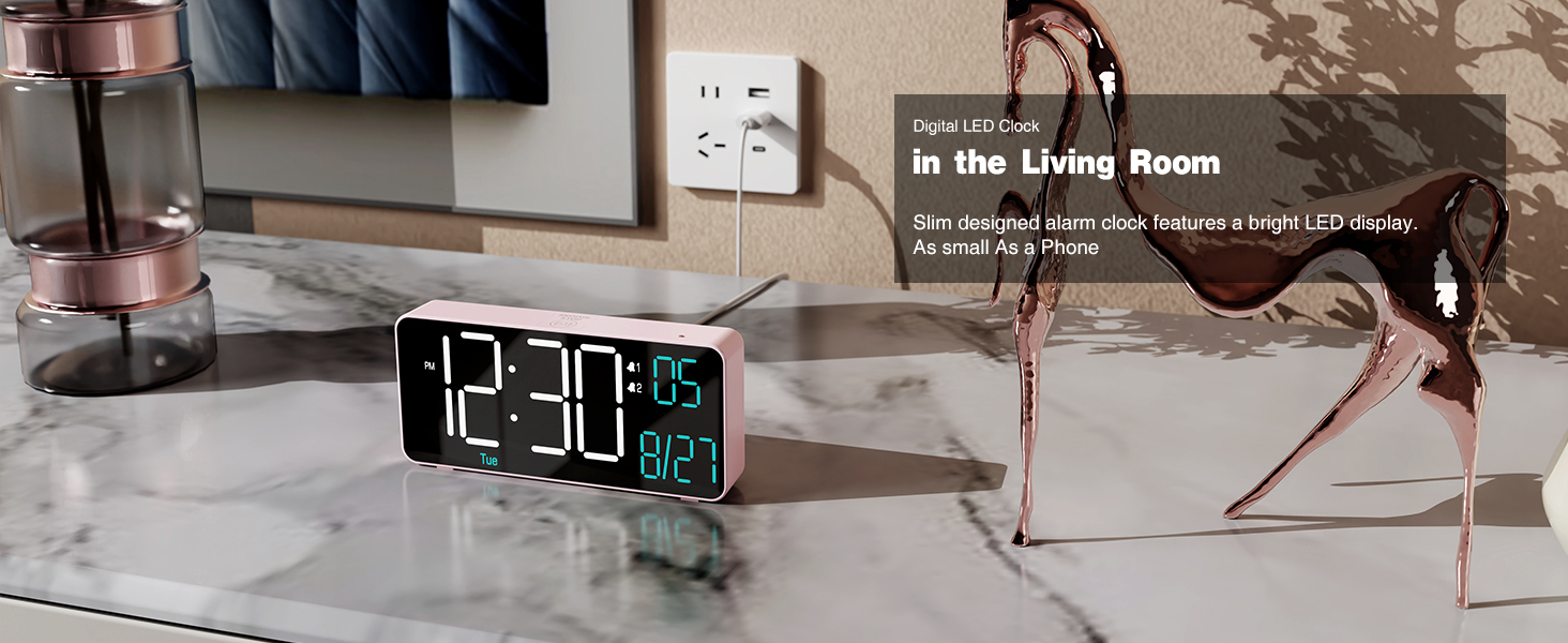 clock for bedroom