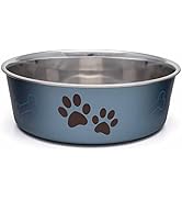 Loving Pets 7463 Metallic Bella Bowl, Medium, Blueberry