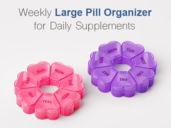Large Weekly Pill Organizer