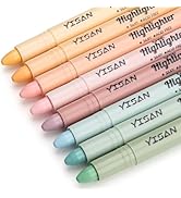 YISAN Bible Highlighter, Dry Highlighter,No Bleed, 8 Pastel Colors,70627