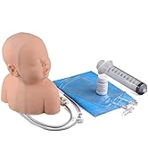 Ultrassist Pediatric IV Simulation Head Kit, Pediatric IV and Phlebotomy Practice Kit for IV Trai...