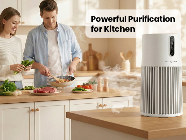 hepa air purifier smart wifi air purifiers for bedroom for home pets large room office kitchen