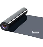 RENLITONG 3D Puff HTV Matte Heat Transfer Vinyl Roll 12" x 10ft Iron on for Heat Press T Shirt fo...