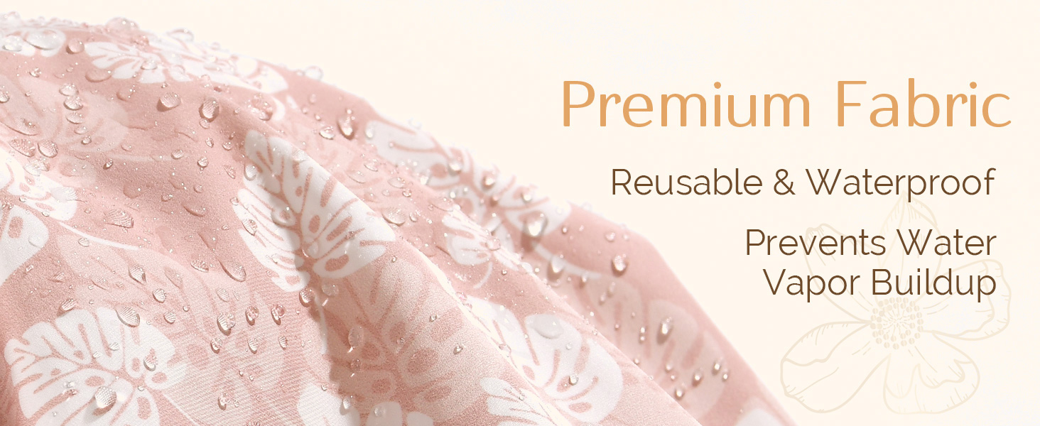 reusable shower cap