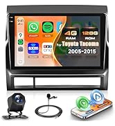 Orderich 4G+128G Android Car Radio for Toyota Tacoma 2005-2015 with Wireless CarPlay Android Auto...