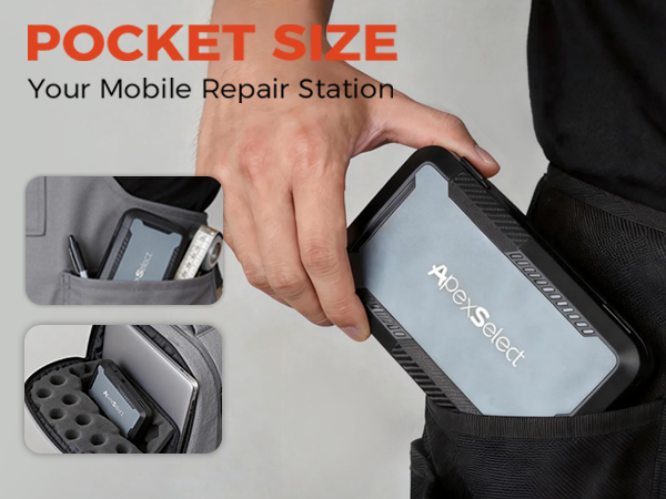 pocket size, easy to carry.