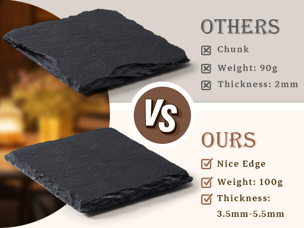 slate coasters