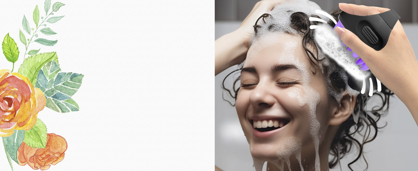 scalp scrubber for washing hair