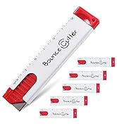 UCEC Box Cutter Retractable, Utility Knife Handy Boxcutter Auto Retractable Paper Knife with Scal...