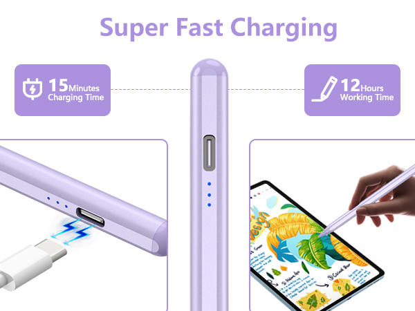 for ipad pencil 8th generation for ipad 8th generation pencil Stylus Pen for iPad 2018-2023