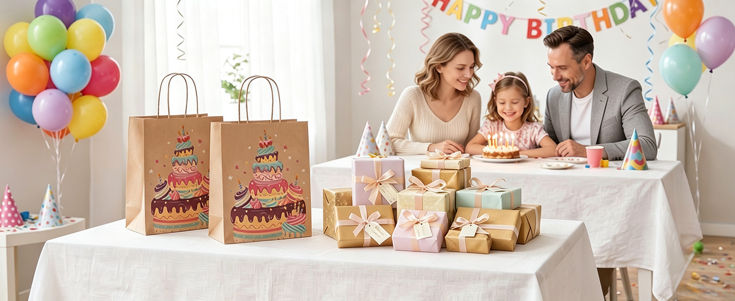 medium brown happy brithday