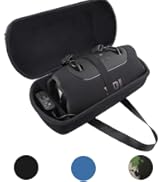 for JBL Xtreme 5 Case, Hard Carrying Bag with Sturdy Handle & Accessory Compartment fits Xtreme5 ...