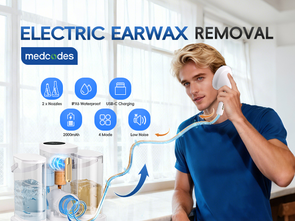 ELECTRIC EARWAX REMOVAL
