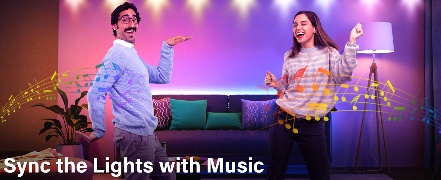 music sync e12 smart bulb