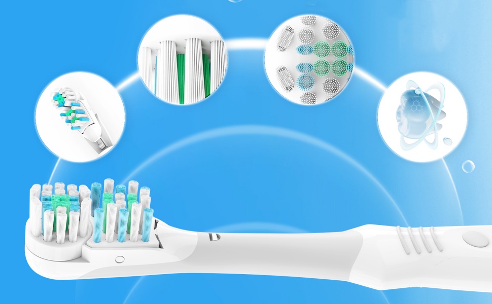 oral b sensitive replacement brush heads