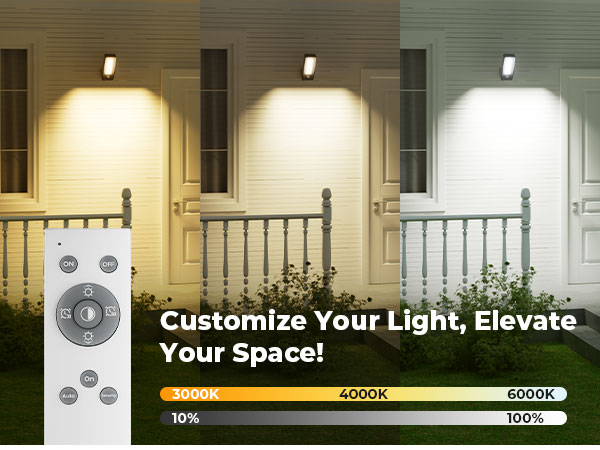 colors and brightness adjustable