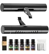 EORRZZY 2pcs Car Air Freshener Diffuser Vent Clips, Premium Gift Set with 5 Different Essential O...