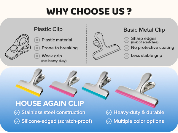 funny chip clips magnet clips metal clips kitchen clips small clips kitchen items chips clips