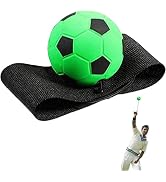 DPWOUM 1Pc Green Wrist Return Ball - Adjustable Bounce Back Ball with String, Rubber Elastic Rebo...